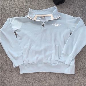 sea isle half zip